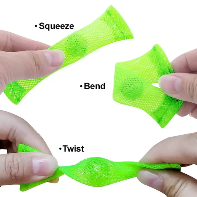 Fidget tuubi kuulalla