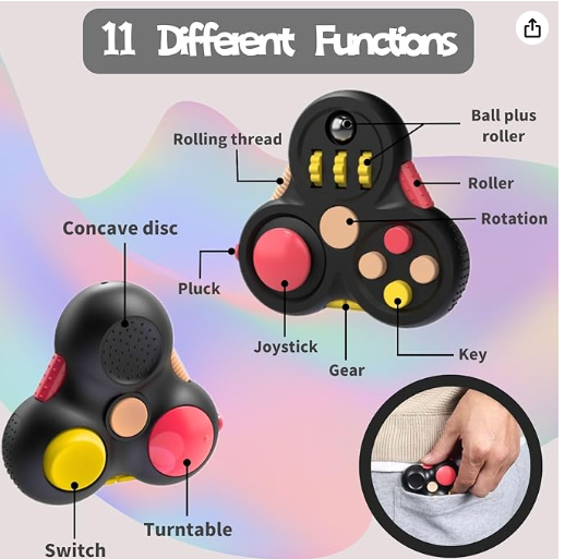 3-päinen ohjain fidget