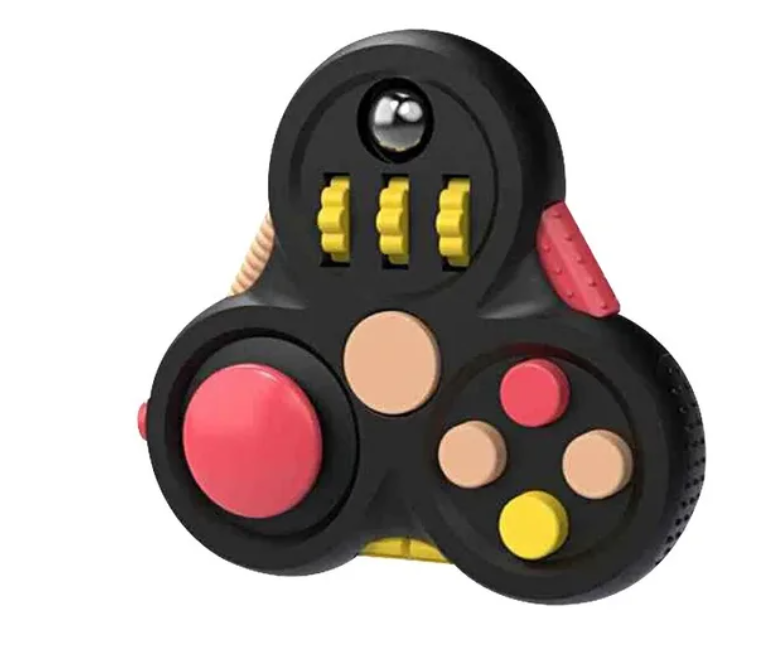 Fidget peliohjain lelu, 3lla päädyllä